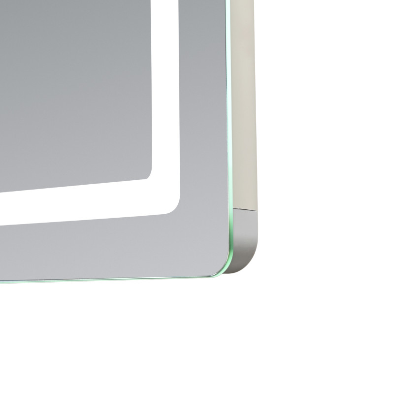 Дзеркало Qtap Mideya (MI2) 800х700 з LED-підсвічуванням Touch, з антизапотіванням, з димером, рег. яскравості QT2078NCF807048476 SD00054600
