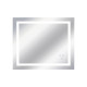 Qtap Дзеркало Mideya 800х700 з LED-підсвічуванням Touch, з антизапотіванням, з димером, рег. яскравості Reverse QT2078NCF8070W