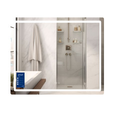Дзеркало Qtap Mideya (MI2) 900х700 з LED-підсвічуванням Touch, з антизапотіванням, з димером, рег. яскравості QT2078NCF9070 SD00054604