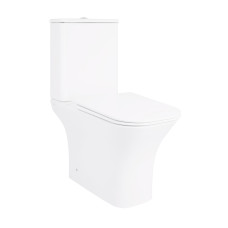 Qtap Унітаз-компакт Presto Quadro безободковий з сидінням Soft-close QT24221215AW