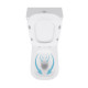 Qtap Унітаз-компакт Presto Quadro безободковий з сидінням Soft-close QT24221215AW