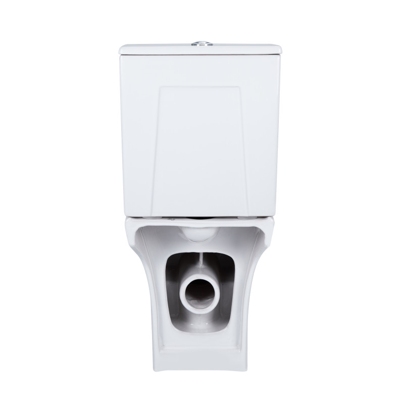Qtap Унітаз-компакт Presto безобідковий з сідінням Soft-close QT24221217AW