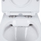 Qtap Унітаз-компакт Presto безобідковий з сідінням Soft-close QT24221217AW