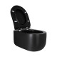 Qtap Унітаз підвісний Taurus безободковий з сидінням Soft-close QT2433084EUQMB