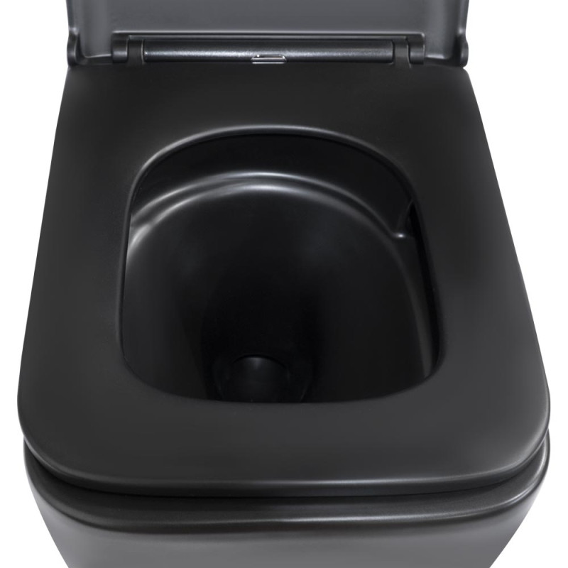 Qtap Унітаз підвісний Gemini безободковий з сидінням Soft-close QT2533076EUQMB