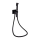 Qtap Набор для гігієнічного душу Inspai-Varius прямокутний QT259710842859NB Black Matt