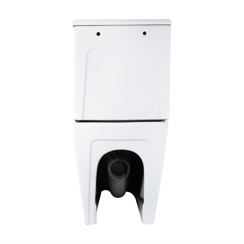 Qtap Унітаз підлоговий Grand Ultra Quiet безобідковий з сидінням Soft-close WHITE QT26228301W