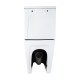 Qtap Унітаз підлоговий Grand Ultra Quiet безобідковий з сидінням Soft-close WHITE QT26228301W