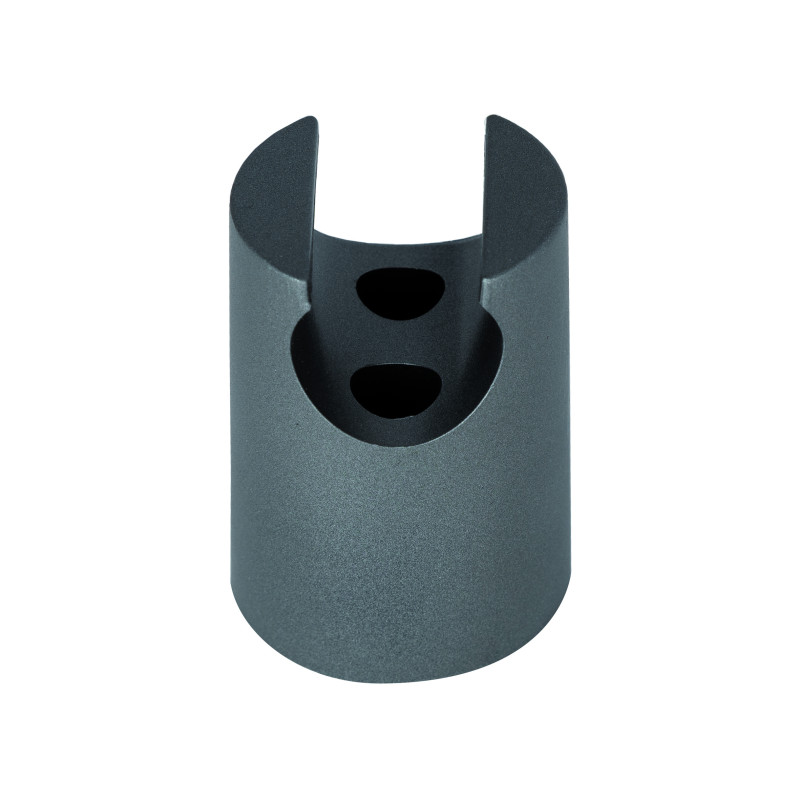 Qtap Тримач для ручного душу Spojeni округлий QT829910842854GRP Graphite