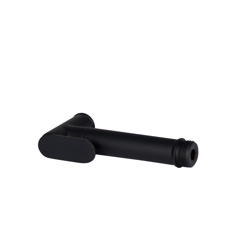 Qtap Лійка для гігієнічного душу Rucni округла QT889910842855OB Black Matt