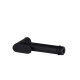 Qtap Лійка для гігієнічного душу Rucni округла QT889910842855OB Black Matt