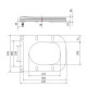 Сидіння для унітаза Qtap Tern 420х340х35 мм, Matt Black, з мікроліфтом, Slim Duroplast, Quick Release QT99HY2322MB SD00051482