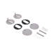 Сидіння для унітаза Qtap Tern 420х340х35 мм, Matt Black, з мікроліфтом, Slim Duroplast, Quick Release QT99HY2322MB SD00051482