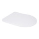 Сидіння для унітаза (Grand) 425х363х30 мм, White, з мікроліфтом Slim Duroplast, Quick Relase Qtap SD00053194