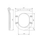 Qtap Сидіння для унітаза (Swan Ultra, Jay Ultra) з мікроліфтом Slim QT99SC6106W