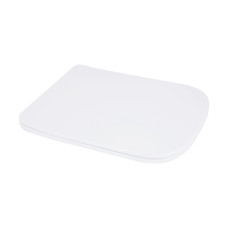 Сидіння для унітаза підлогового (Stenava) 435×345×30 мм, White, з мікроліфтом, Slim Duroplast, Quick Release QT99SC8303W Qtap SD00053190