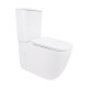 Унітаз підлоговий Qtap Aquarius Ultra Quiet 620×355×790 мм з сидінням Soft-close, White QTAQAW27W49262 SD00055386