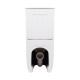 Унітаз підлоговий Qtap Aquarius Ultra Quiet 620×355×790 мм з сидінням Soft-close, White QTAQAW27W49262 SD00055386