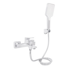 Змішувач для ванни Qtap Arvin з душовим гарнітуром QTARV259CRM48640 Chrome SD00054764