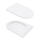 Унітаз підлоговий Qtap Arvin Ultra Quiet 630×350×795 мм з сидінням Soft-close, White QTARV27W49259 SD00055383