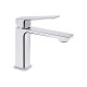 Змішувач для раковини низький Qtap Capricorn, Chrome (k26) QTCAP1060102C48219 SD00054343
