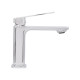Змішувач для раковини низький Qtap Capricorn, Chrome (k26) QTCAP1060102C48219 SD00054343