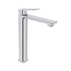 Змішувач для раковини високий Qtap Capricorn, Chrome (k26) QTCAP1060H102C48220 SD00054344
