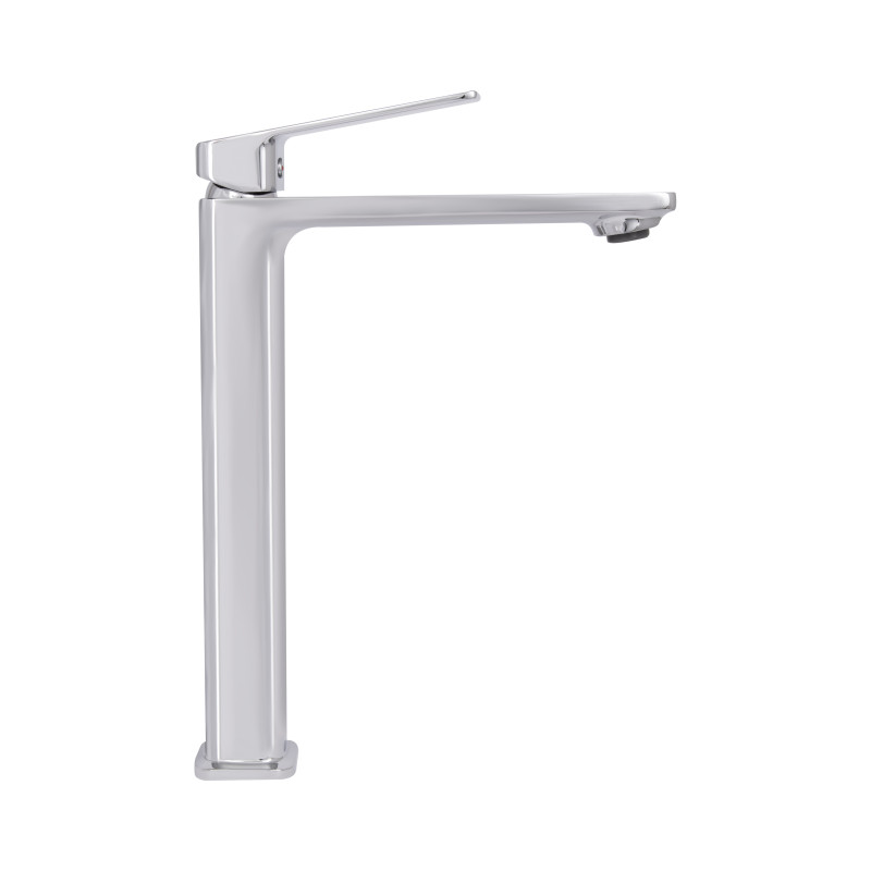 Змішувач для раковини високий Qtap Capricorn, Chrome (k26) QTCAP1060H102C48220 SD00054344