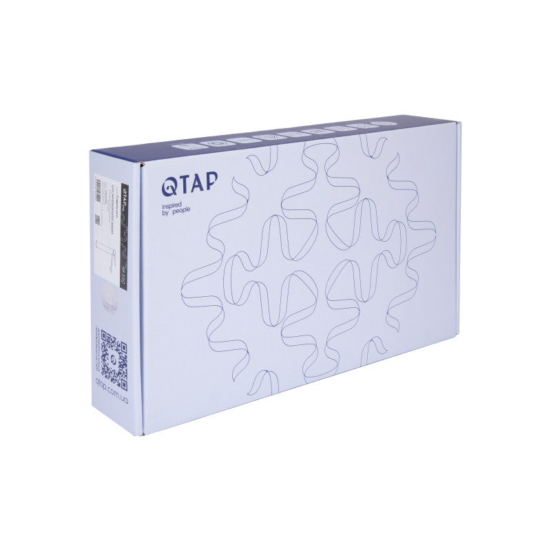 Змішувач для раковини високий Qtap Capricorn, Chrome (k26) QTCAP1060H102C48220 SD00054344