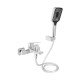 Змішувач для ванни Qtap Capricorn з душовим гарнітуром Chrome (k35) QTCAP3060102C48222 SD00054346