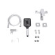 Змішувач для ванни Qtap Capricorn з душовим гарнітуром Chrome (k35) QTCAP3060102C48222 SD00054346