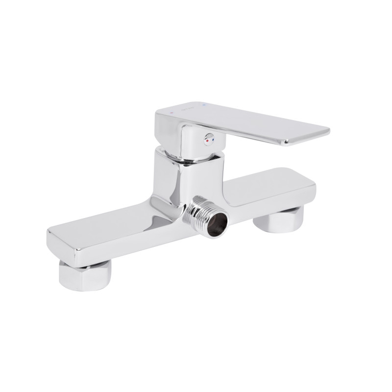Змішувач для душу Qtap Capricorn з душовим гарнітуром Chrome (k35) QTCAP4060102C48221 SD00054345