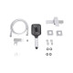Змішувач для душу Qtap Capricorn з душовим гарнітуром Chrome (k35) QTCAP4060102C48221 SD00054345