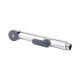 Qtap Лійка для гігієнічного душу Rucni округла QTCRMA021 Chrome/Black