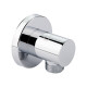 Qtap Підключення для шланга Spojeni округле QTCRMB030 Chrome