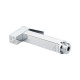 Qtap Лійка для гігієнічного душу Rucni прямоугольна QTCRMB120 Chrome (Bidet)