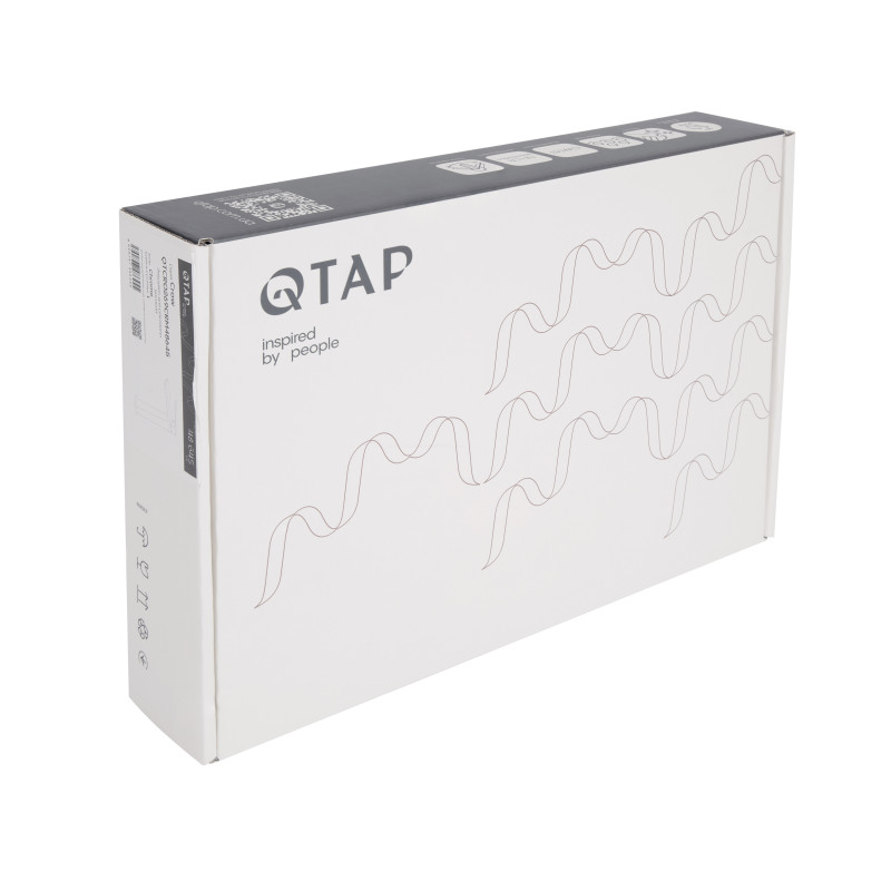 Змішувач для раковини високий Qtap Crow QTCRO269CRM48645 Chrome SD00054769