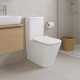 Унітаз підлоговий Qtap Crow Eco безобідковий з сідінням Soft-close QTCRO27W48750 SD00054874