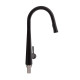 Qtap Змішувач для кухні Evicka з висувним виливом QTEVI9135103UB Black Matt