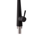 Qtap Змішувач для кухні Evicka з висувним виливом QTEVI9135103UB Black Matt