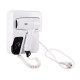 Qtap Фен із тримачем Pohodli 1200 Вт QTF1200RNP White (Pobut)