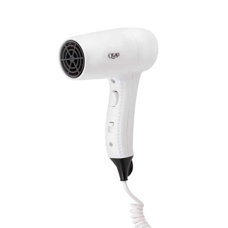 Qtap Фен із тримачем Pohodli 1200 Вт QTF1200RNP White (Pobut)