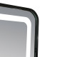 Дзеркало Qtap Gemini 500х1600 з LED-підсвічуванням Touch, з димером, QTGE50160049284 SD00055408