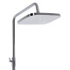 Qtap Душова система універсальна Gemini на три споживача (з виливом) QTGEM111CRW45687 Chrome/White