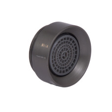 Аератор в зборі Qtap (12,9x23,7x23,7) для душової системи Gemini Matt Black QTGEM12923723750083 SD00056207