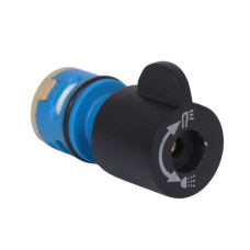 Ручка букси Qtap (22,1x23x33) для змішувача для ванни Gemini Matt Black QTGEM2212333BLA50056 SD00056180