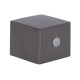 Ручка Qtap (25,8x32x32) для душової системи на три споживача Gemini Gunmetal Black PVD QTGEM258323250065 SD00056189