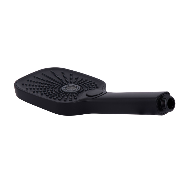 Qtap Змішувач для ванни Gemini (з душовим гарнітуром) QTGEM259BLM45682 Black Matt