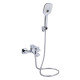 Qtap Змішувач для ванни Gemini (з душовим гарнітуром) QTGEM259CRM45681 Chrome