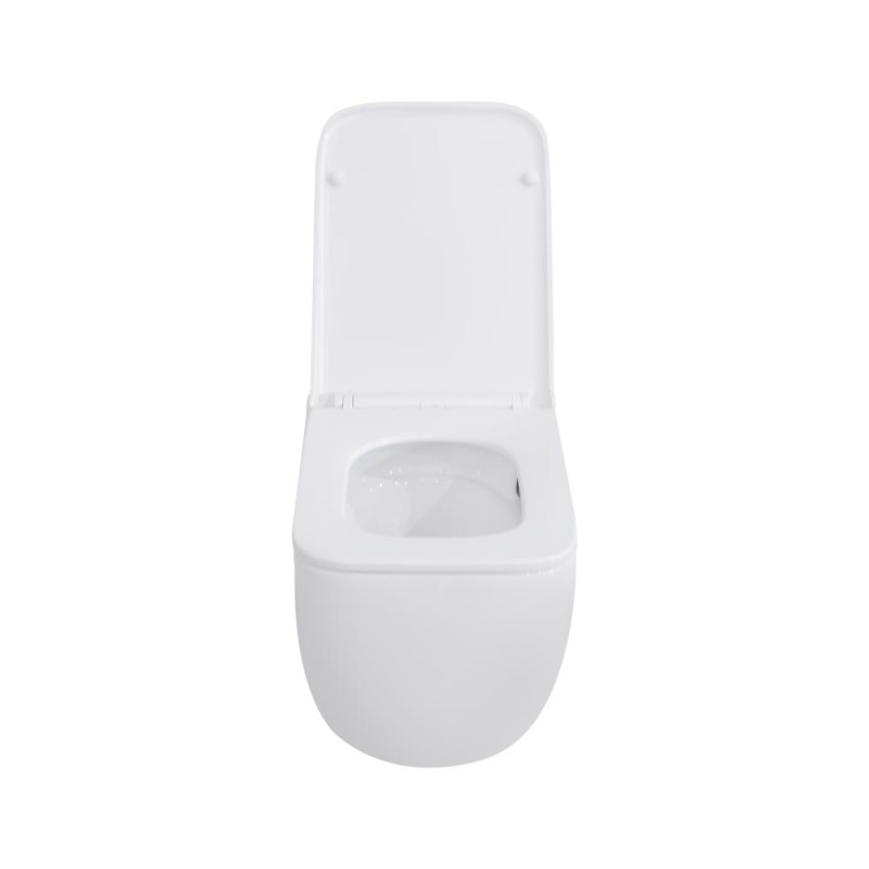 Qtap Унітаз підвісний Gemini безободковий з сидінням Soft-close QT2533076EUQW